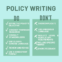 How To Write A Policy: The Only Guide You Need To Read