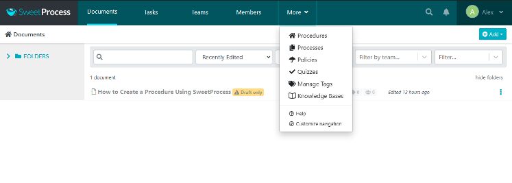 How to Create Bank Policies and Procedures Using SweetProcess