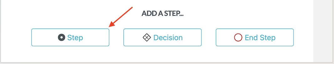 Select the "Step" button