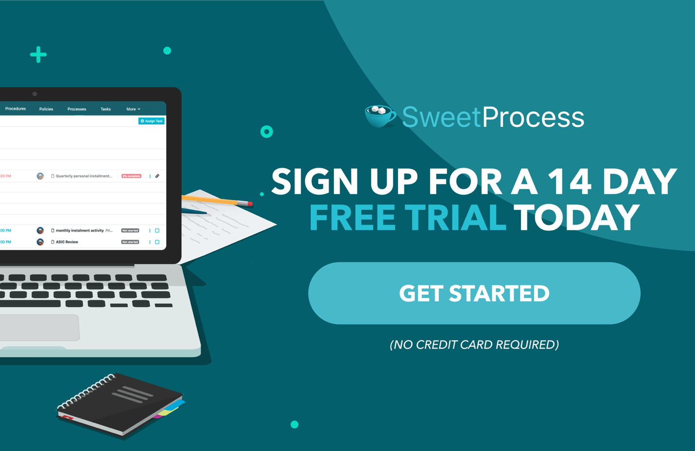 Sign Up For a 14 Day Free Trial Today