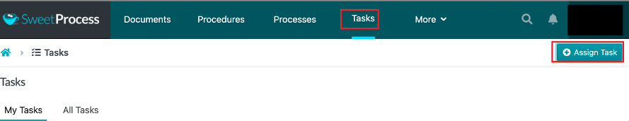 Tap “Assign Tasks.”