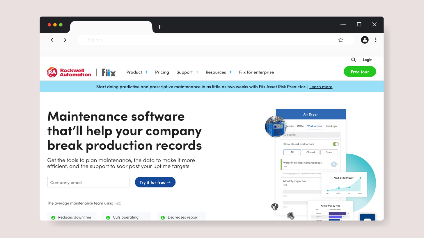 Fiix CMMS: Best MaintainX Alternative for AI-Powered Work Order Management