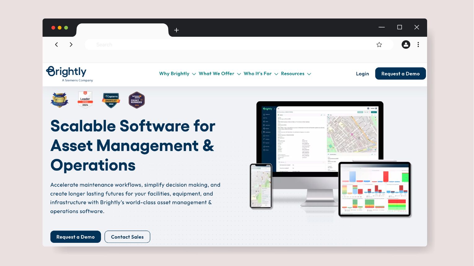 Brightly: Best MaintainX Alternative for Enterprise Asset Management