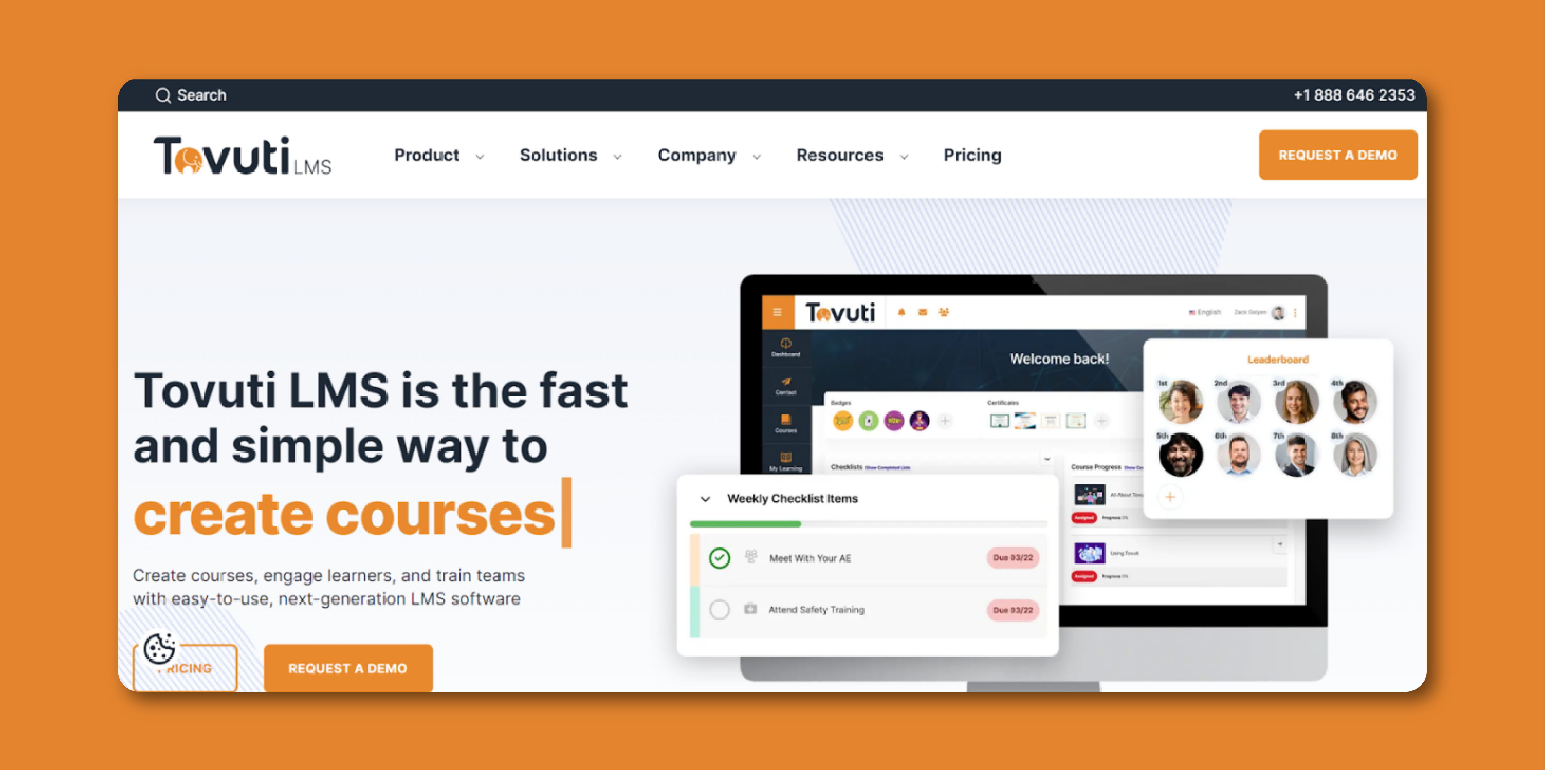 4. Tovuti LMS: Best Talent LMS Alternative for Training Teams 