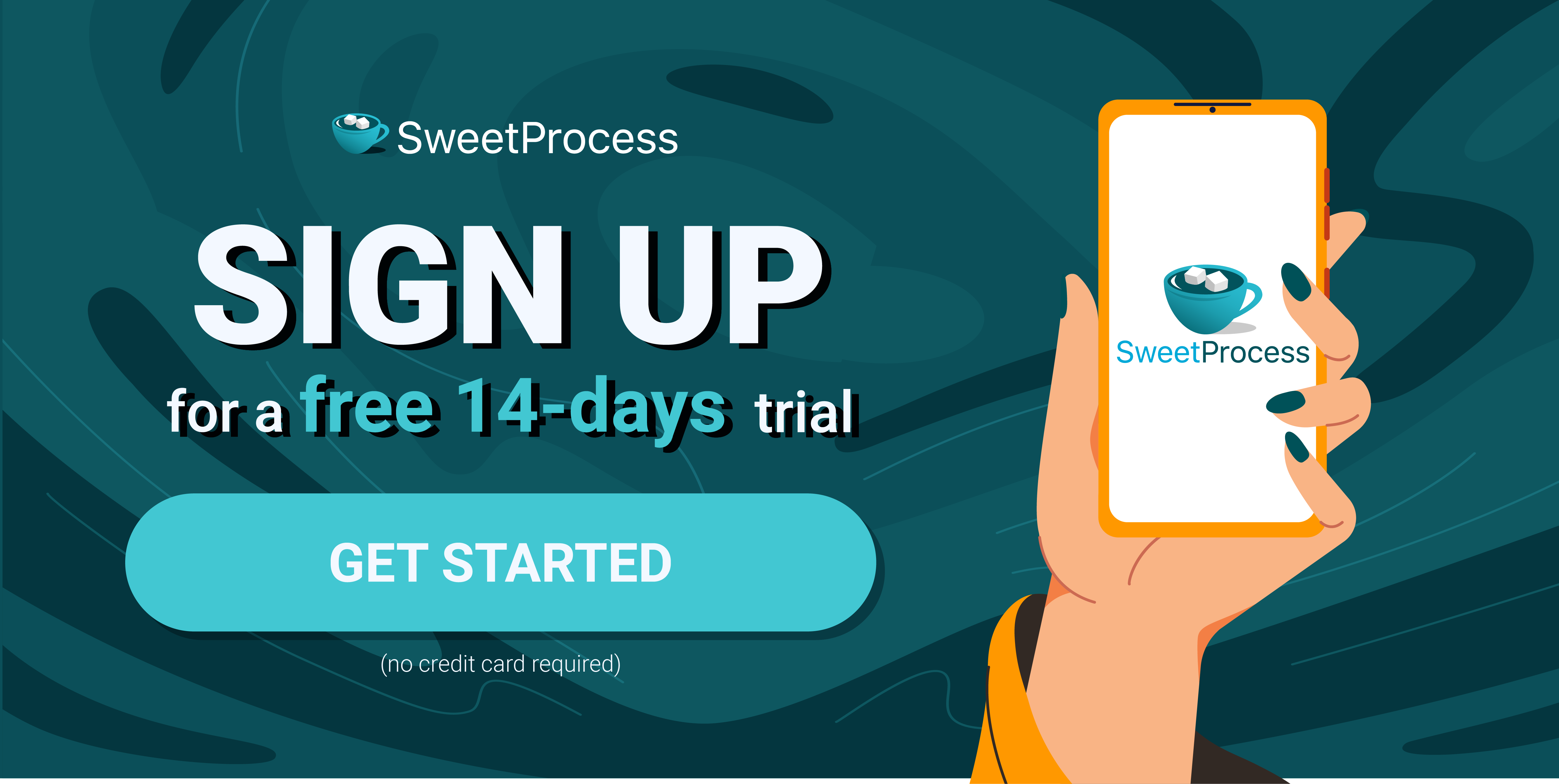 sign up for a 14 day free trial