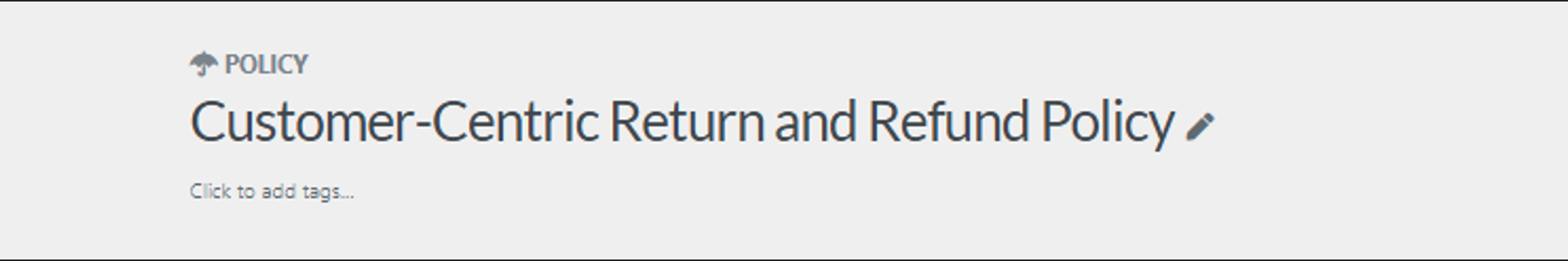 Customer-Centric Return and Refund Policy