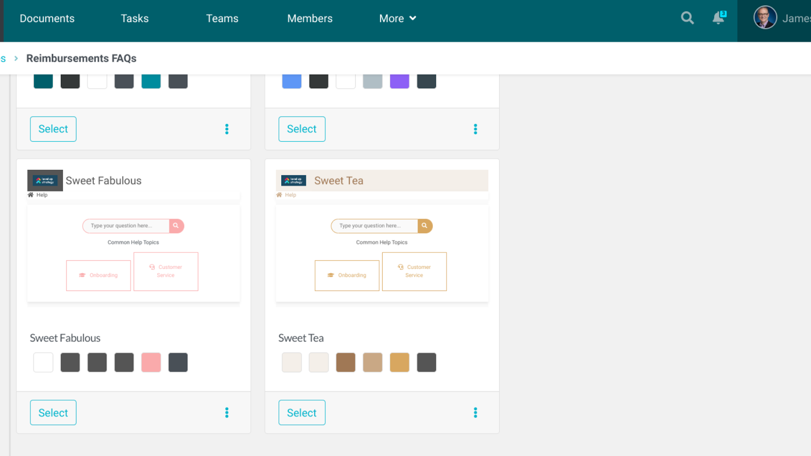 Now you can customize your knowledge base by selecting a theme that reflects your brand or using any default themes.