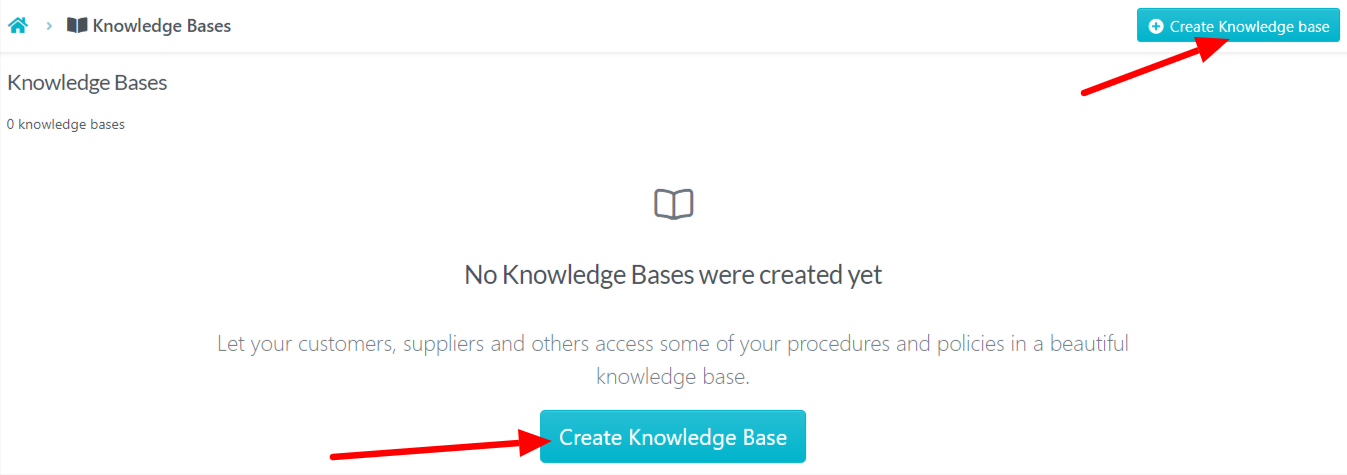 Create Knowledge Base