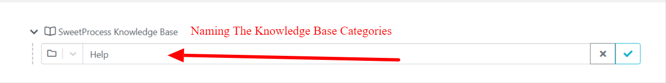 Naming the Knowledge Base Categories