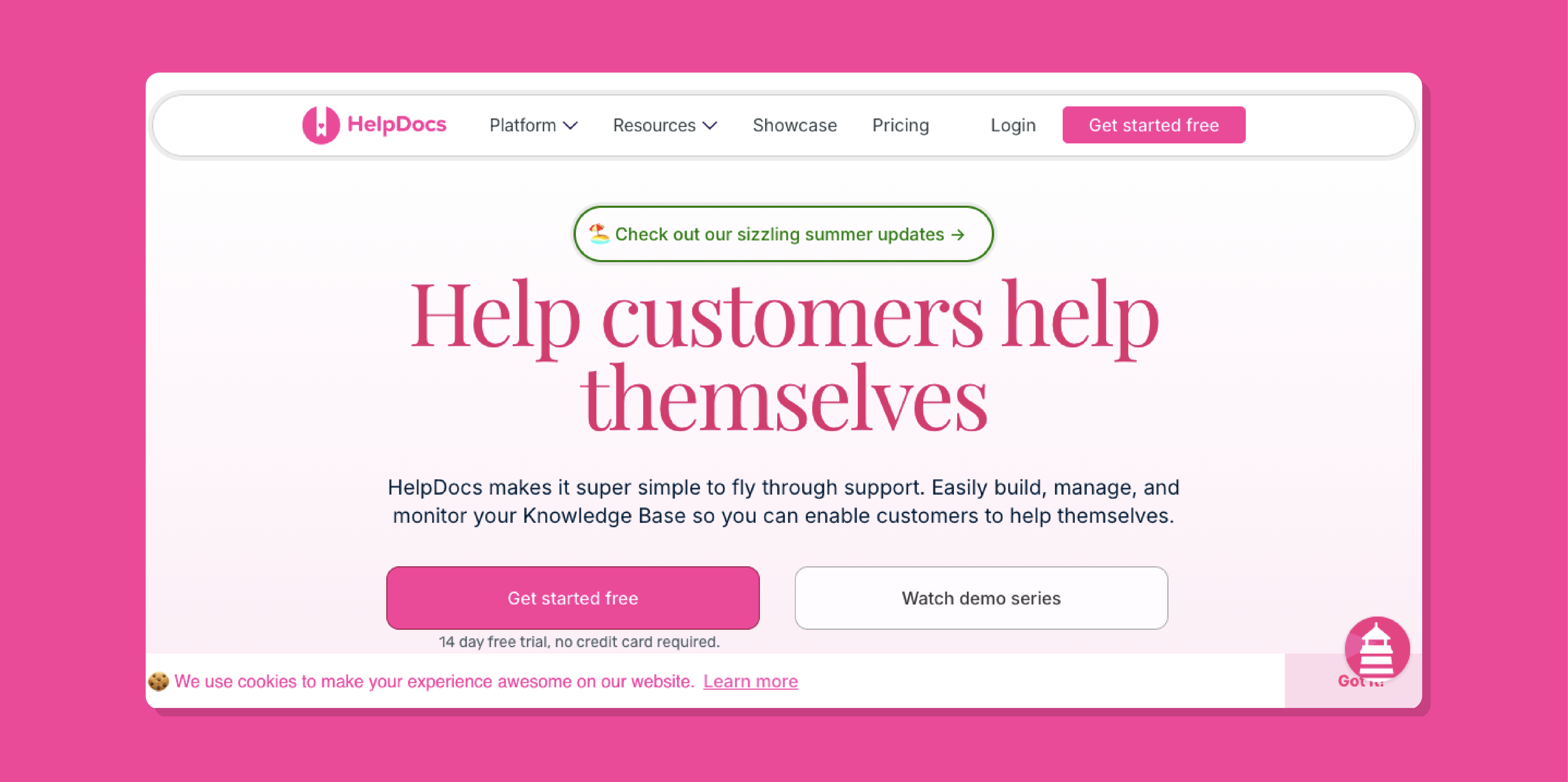 4. HelpDocs: Best User Manual Software for Customer Self-Help Management 