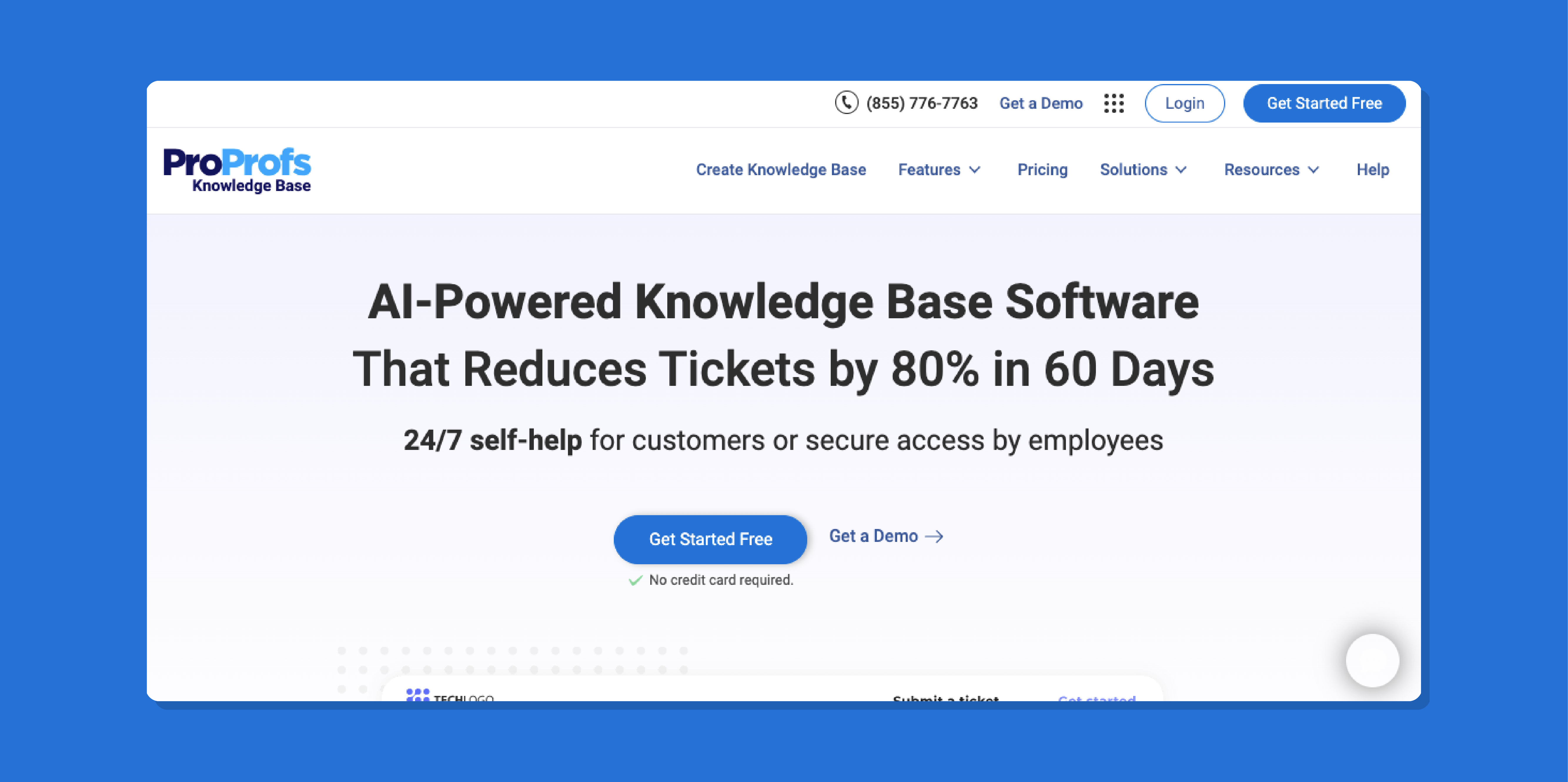 6. Pr‎oProfs Knowledge Base: Best User Manual Software for AI-Powered Knowledge Base Management