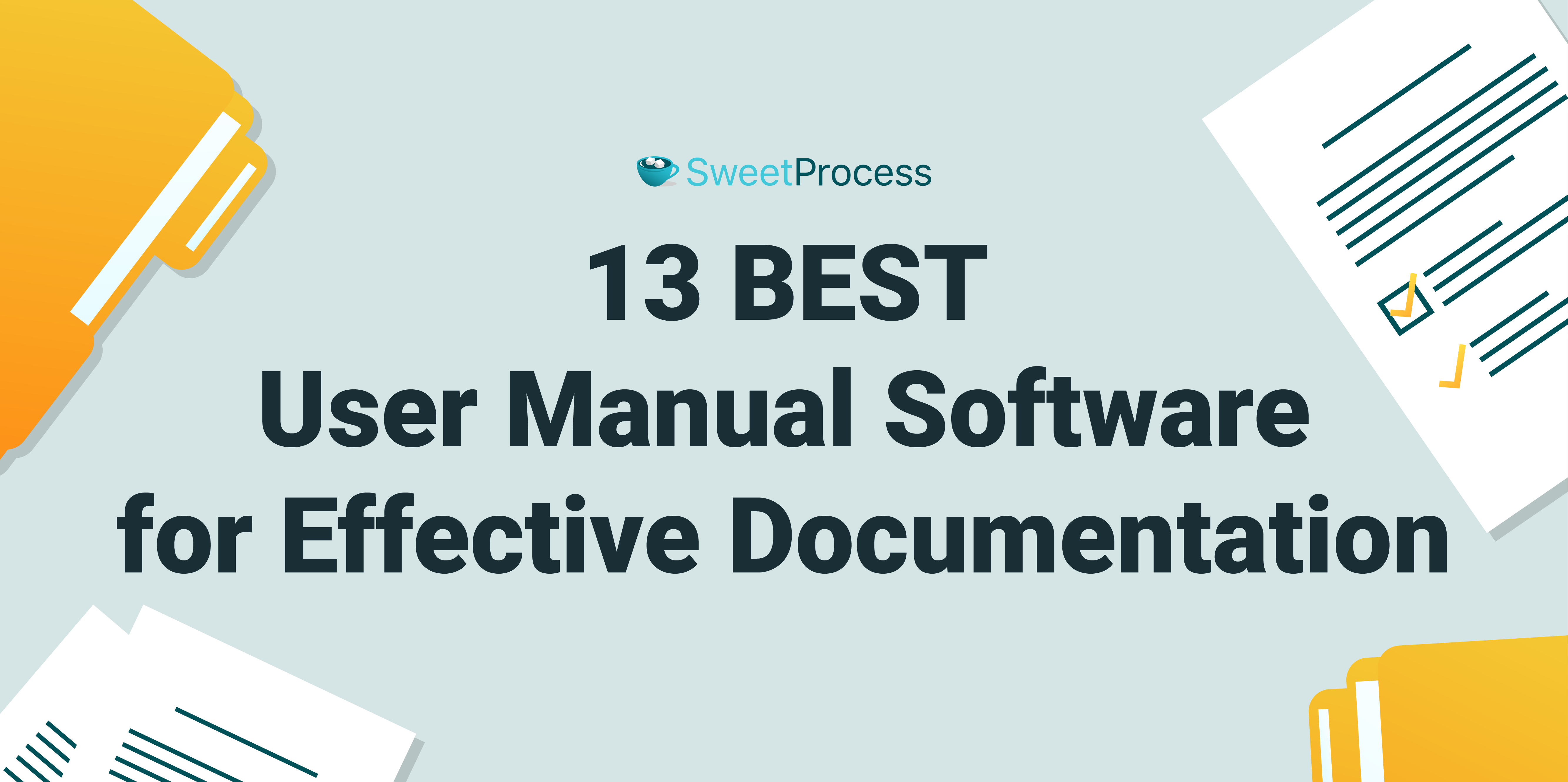 13 Best User Manual Software for Effective Documentation