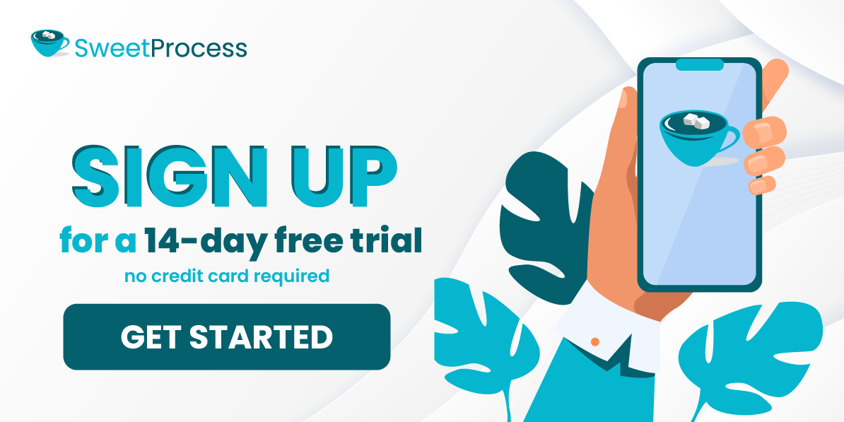 sign up for a 14 day free trial