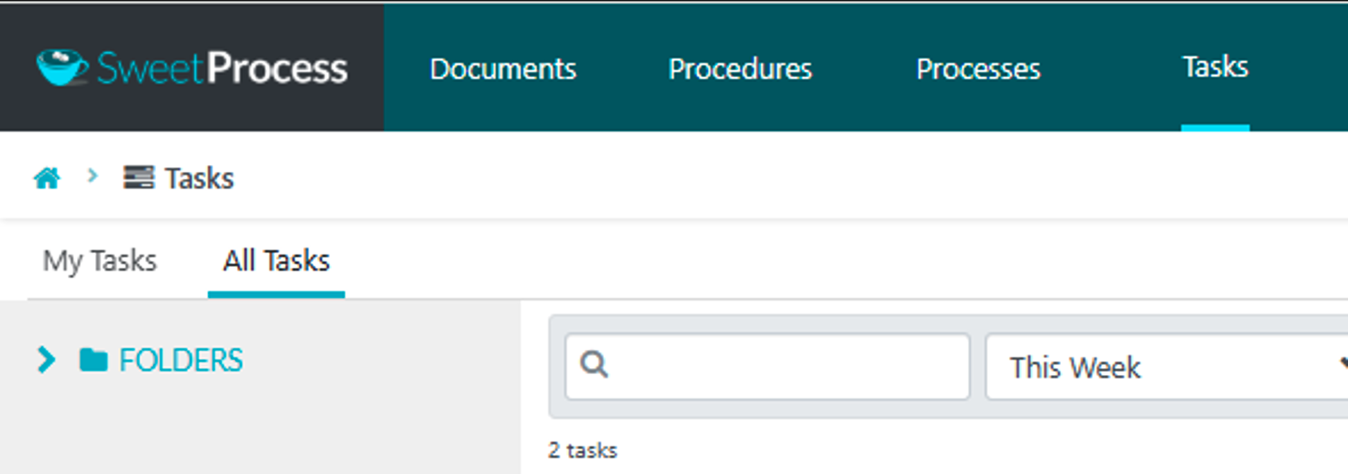 Click on the “Task” menu, then click on “All Tasks.”