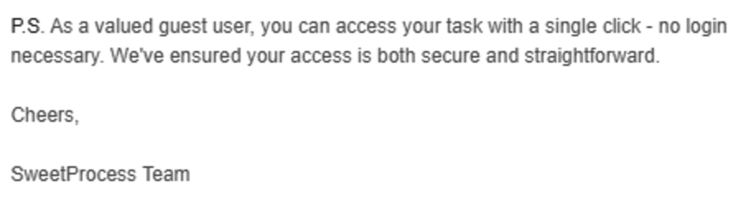 Just below this is a note further explaining what their access entails. 