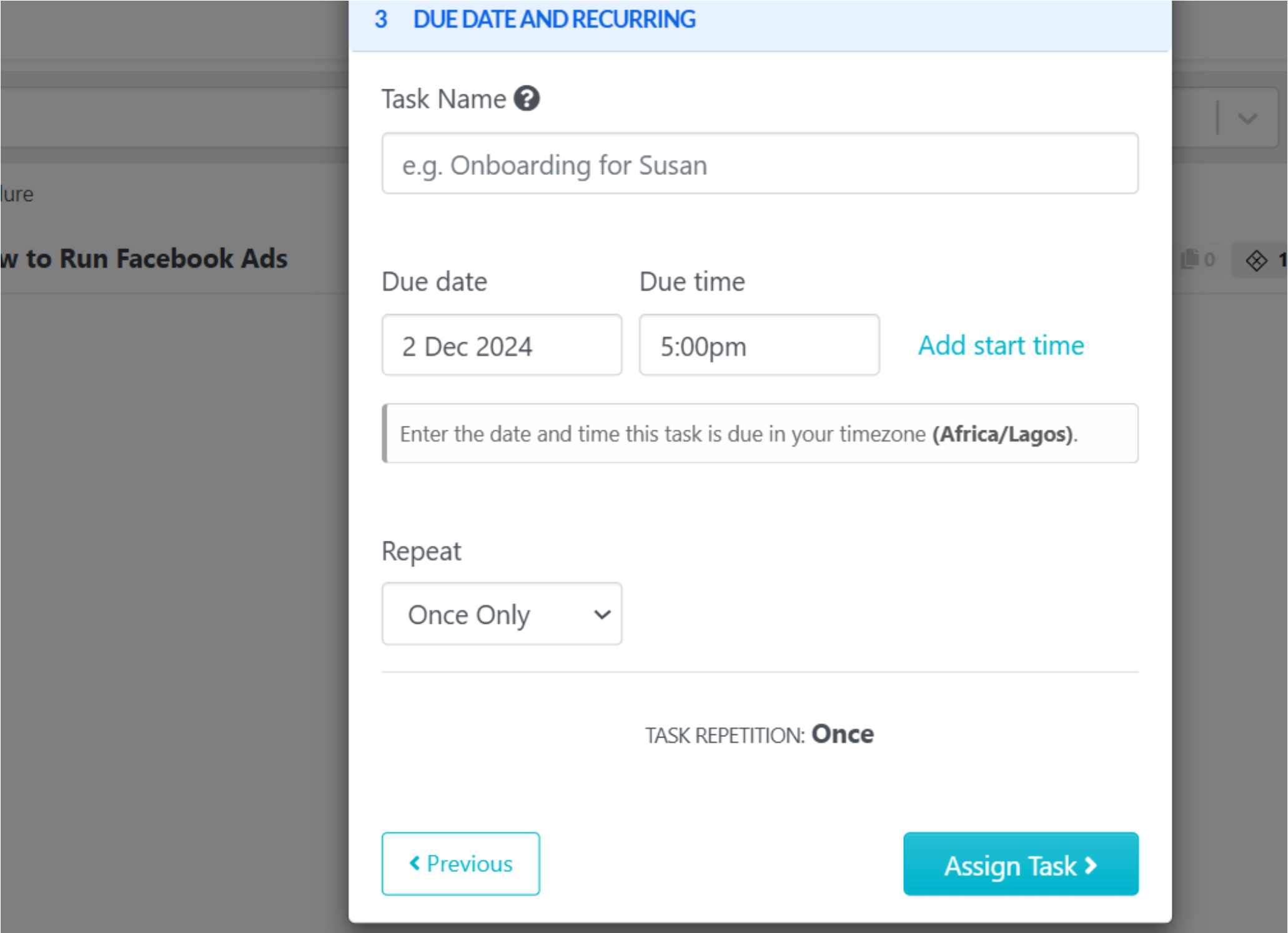 SweetProcess's flexible scheduling options