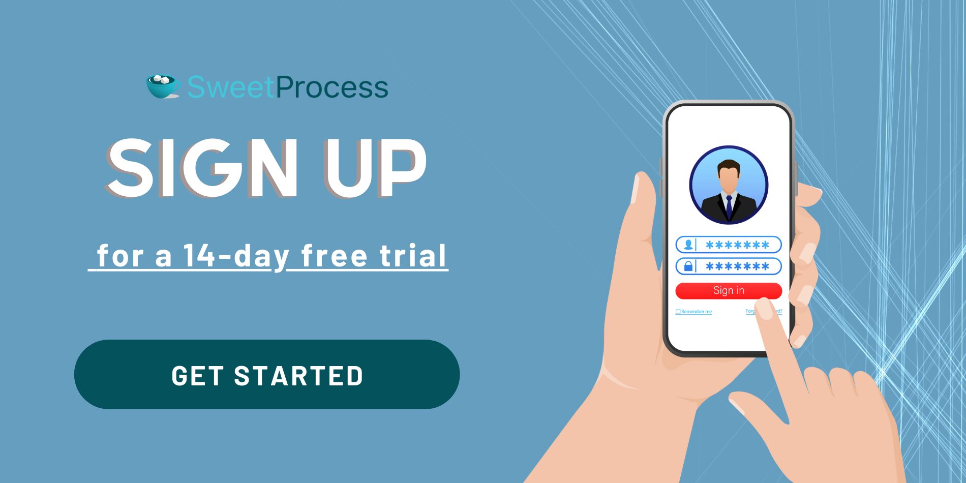 Sign Up for a 14-day free trial