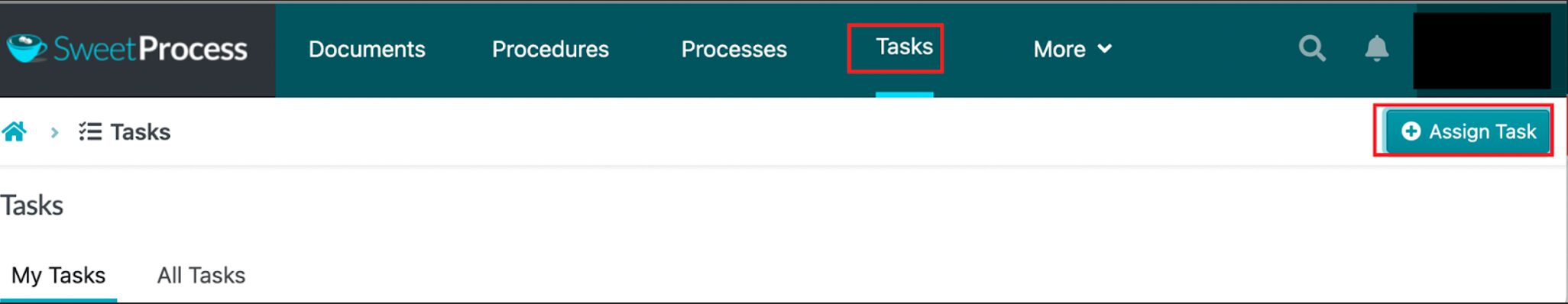 Click “Assign Tasks.”