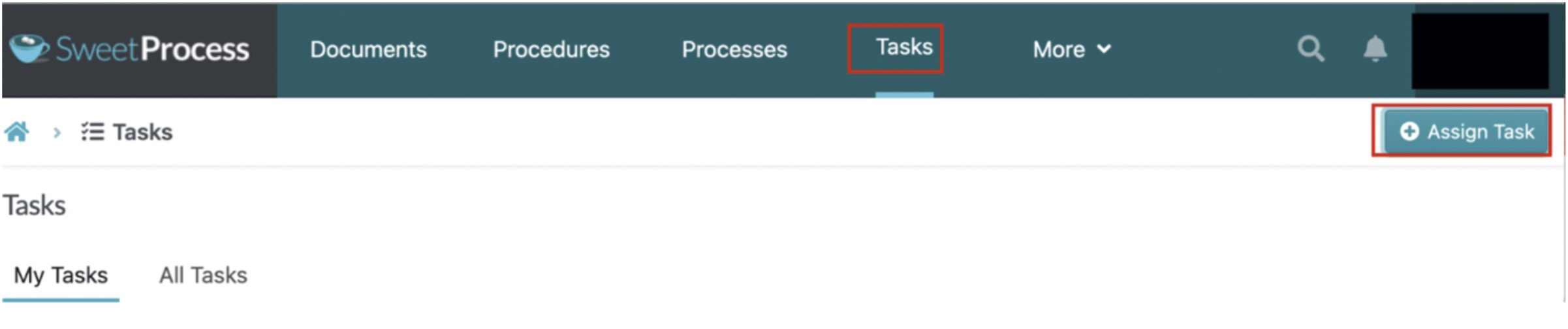 Assign specific SOPs as tasks and track every step