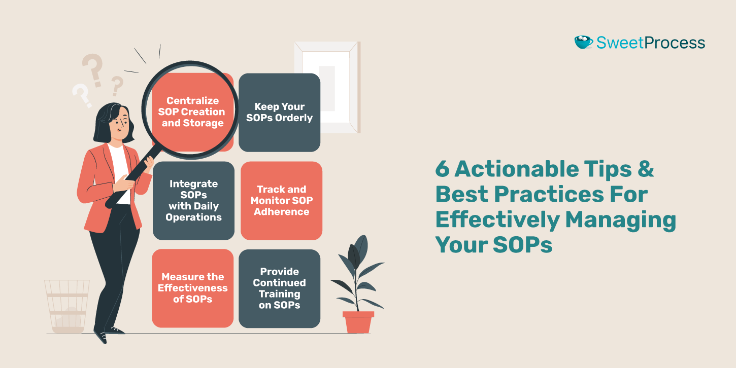 6 Actionable Tips & Best Practices For Effectively Managing Your SOPs